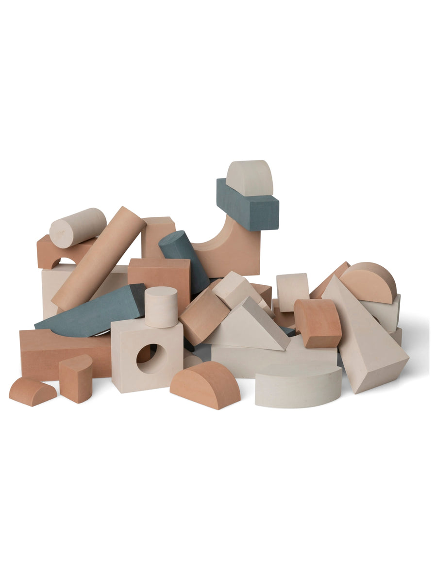 That's Mine Miko foam blocks - Multi - 100% Ethylene vinyl acetate (EVA) Buy Legetid||Legetøj||Skumlegetøj||Nyheder||Alle||Favoritter here.