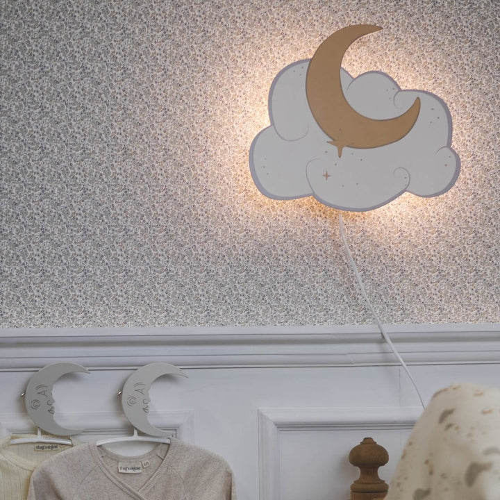 Willi wall lamp - Moon and cloud