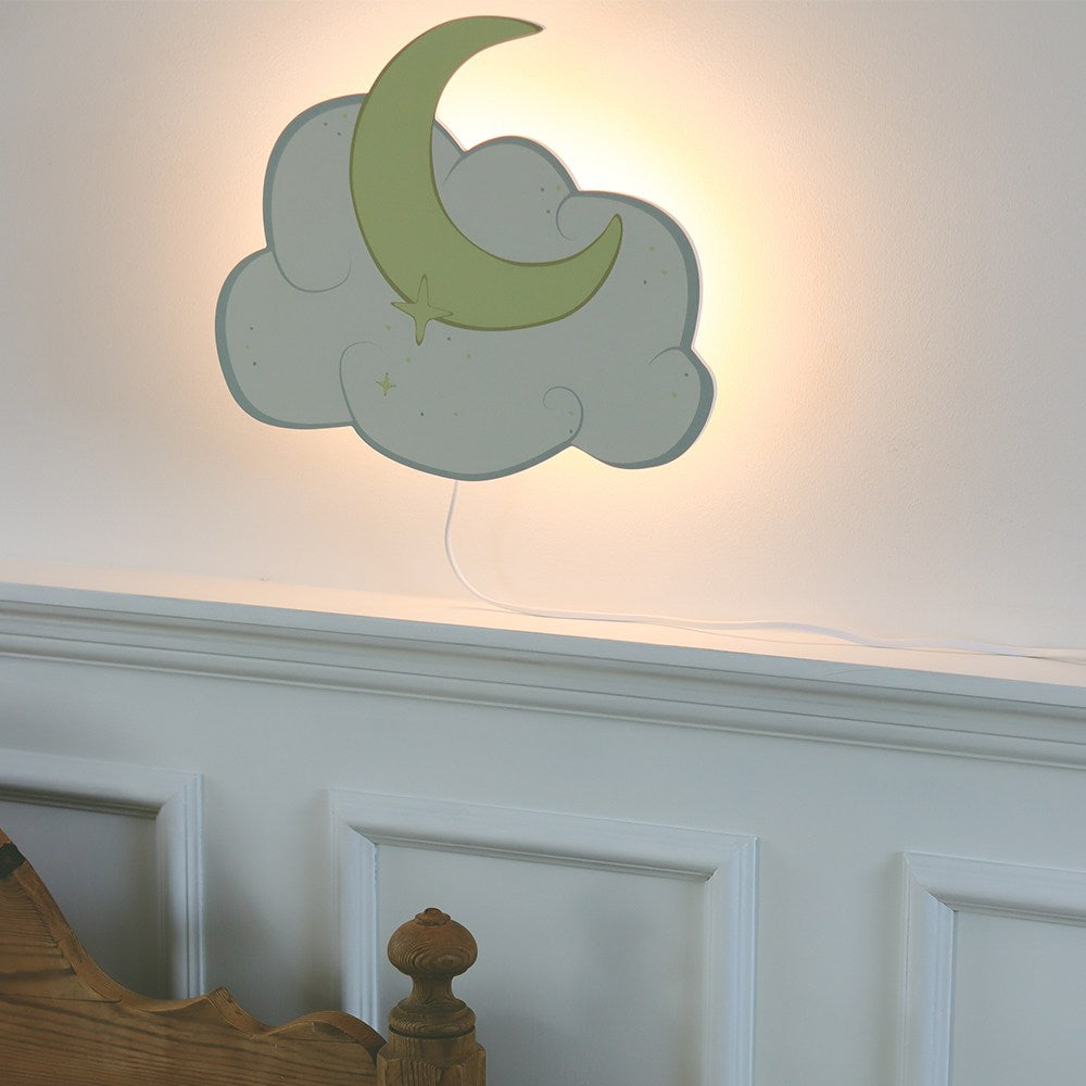 Willi wall lamp - Moon and cloud