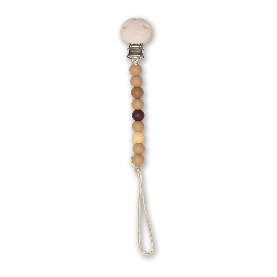 That's Mine Abel pacifier strap - Simply taupe - 100% Silicone Buy Pusle & badetid||Pusle||Suttesnore||Alle here.