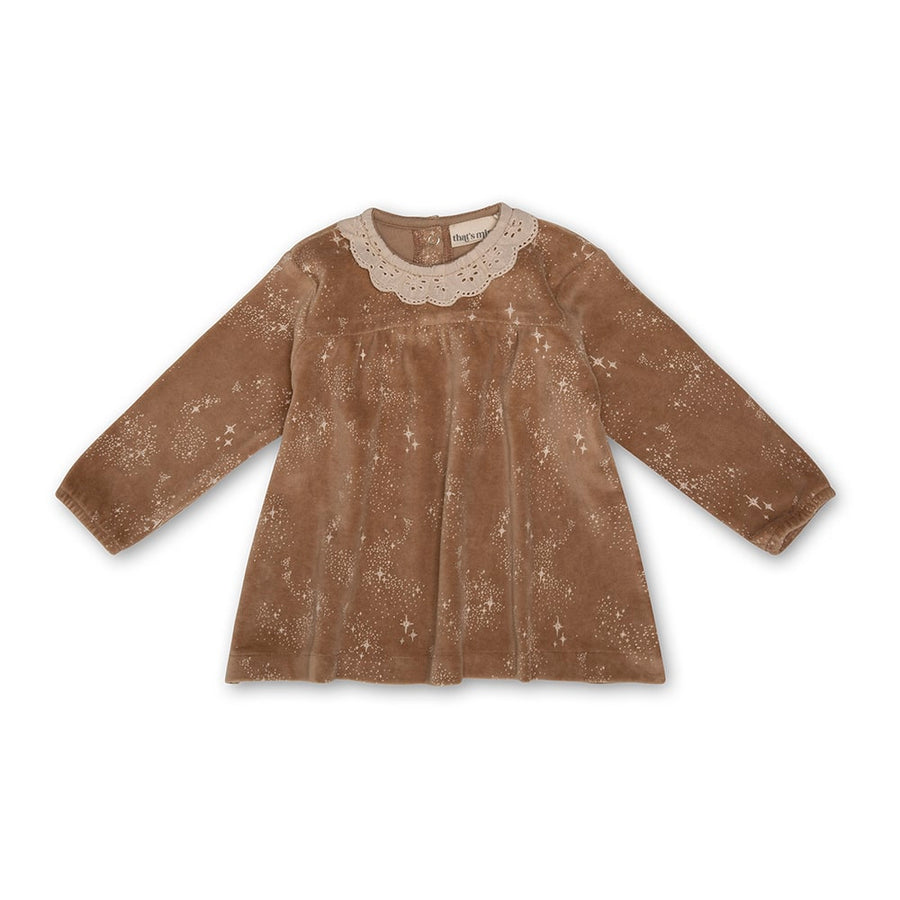 That's Mine Soya dress - Stardust - 100% Organic cotton Buy Tøj||Kjoler||Udsalg||Kjoler & nederdele||Alle here.