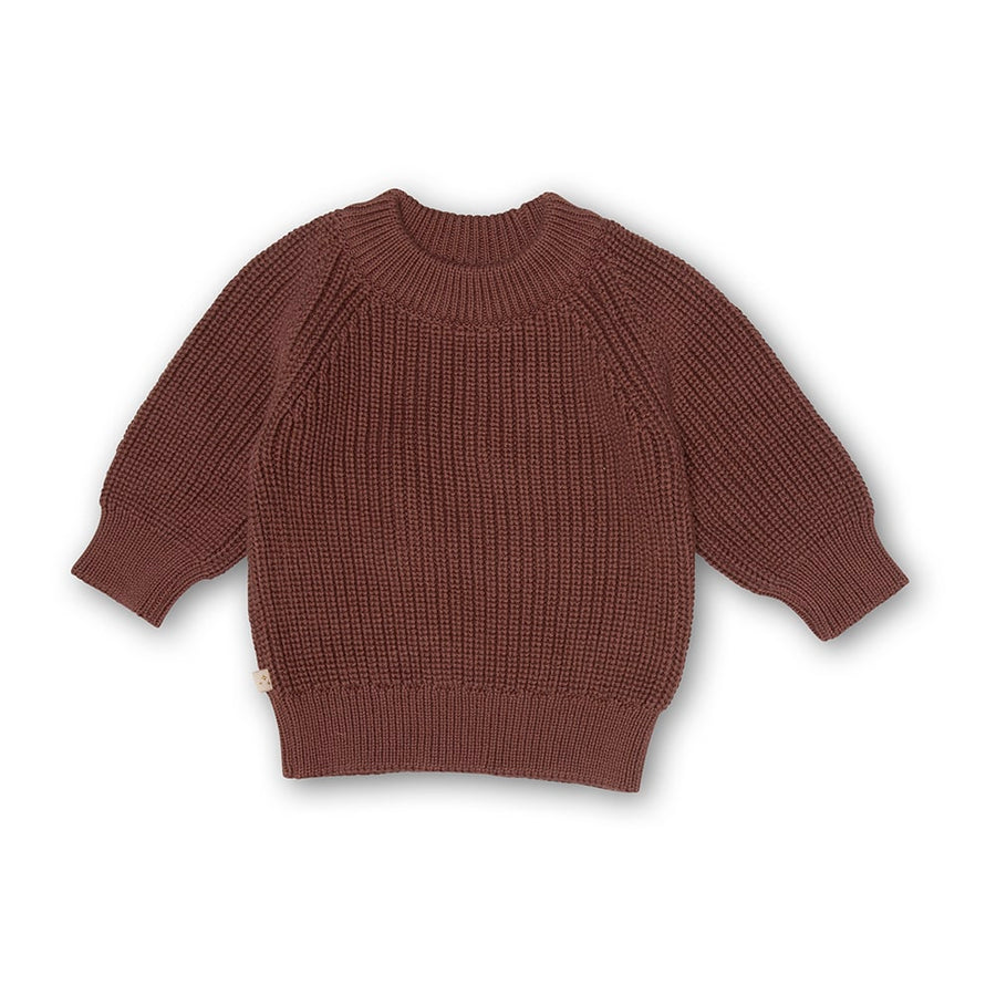 That's Mine Flo sweater - Marron - 100% Organic cotton Buy Tøj||Skjorter & toppe||Strik||Udsalg||Alle here.