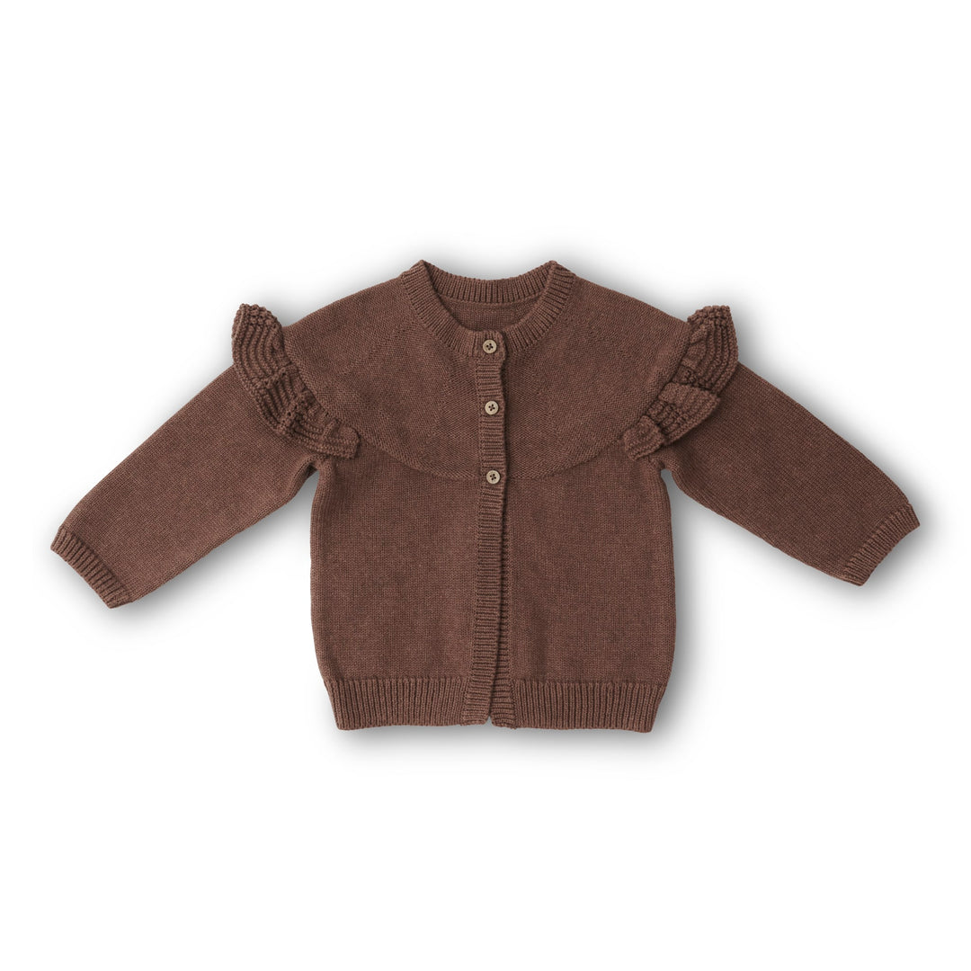 That's Mine Finula cardigan - Cocoa - 100% Organic cotton Buy Tøj||Skjorter & toppe||Cardigans||Udsalg||Alle here.