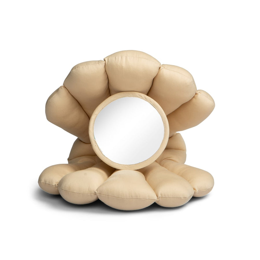 That's Mine Baby mirror toy - Soft beige - 100% Organic cotton Buy Legetid||Legetøj||Aktivitetslegetøj||Nyheder||Alle||Favoritter here.
