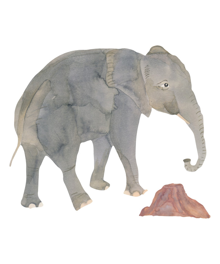 That's Mine Wallsticker Elephant - Grey - 100% Textile foil Buy Bolig & udstyr||Børneværelset||Wallstickers||Nyheder||Alle||Favoritter here.