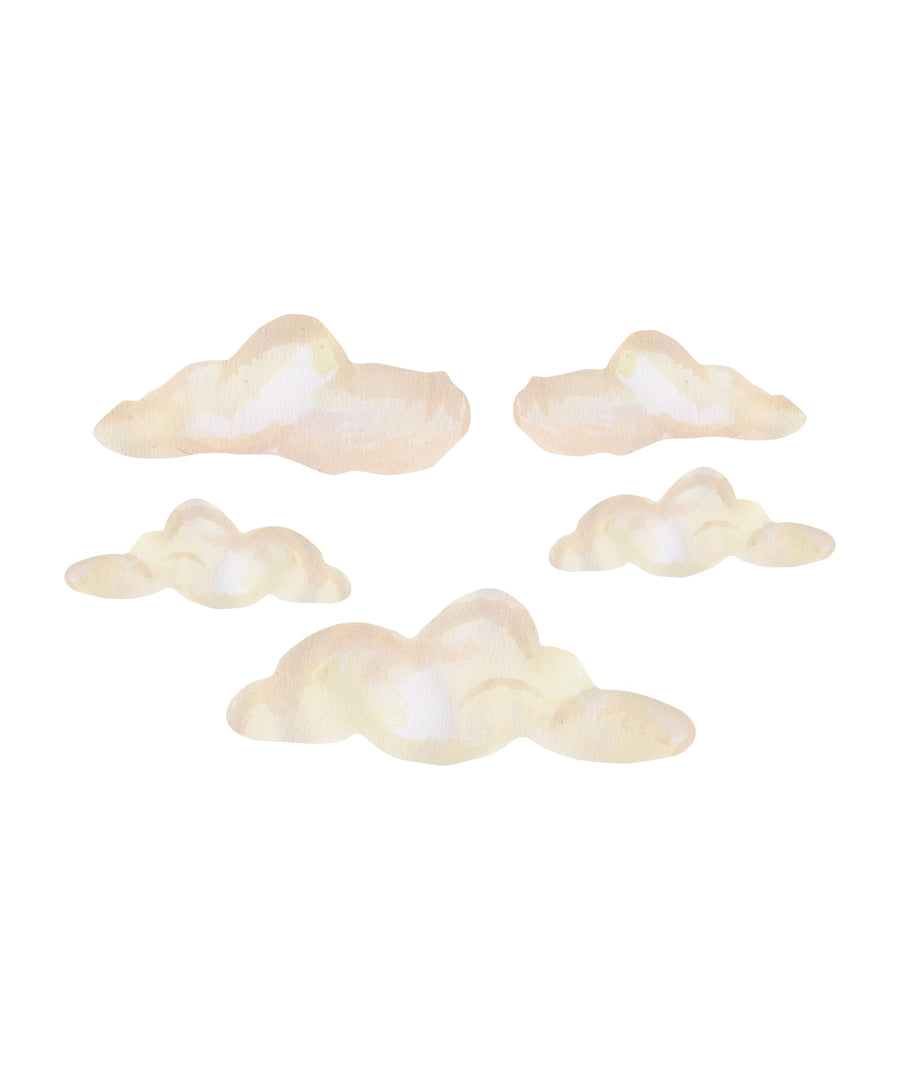 That's Mine Wallsticker Clouds 5-pack - Multi - 100% Textile foil Buy Bolig & udstyr||Børneværelset||Wallstickers||Nyheder||Alle||Favoritter here.