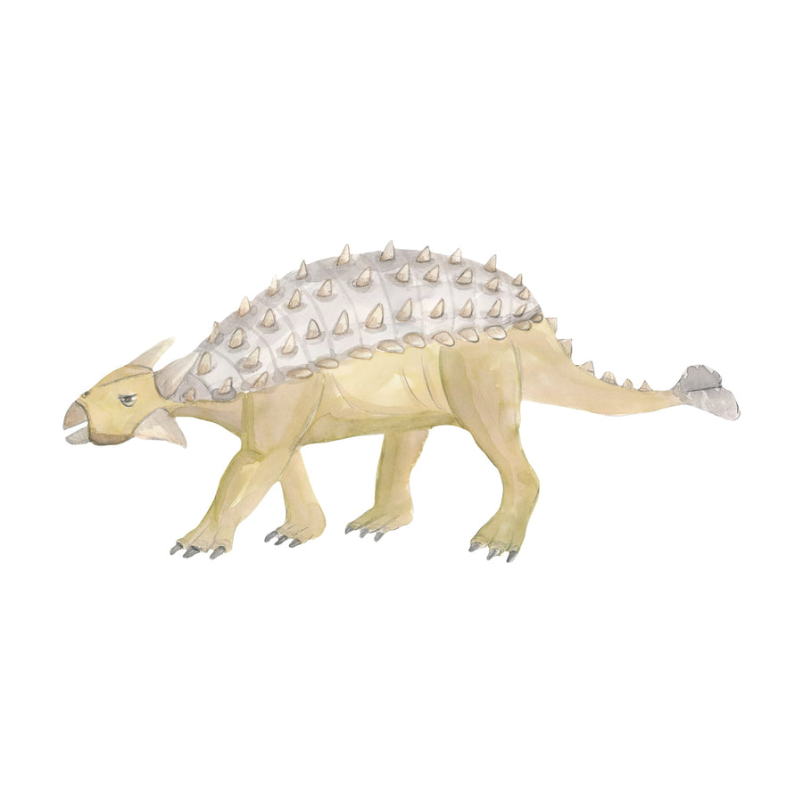 That's Mine Wallsticker Ankylosaurus - Brown - 100% Textile foil Buy Bolig & udstyr||Børneværelset||Wallstickers||Alle here.
