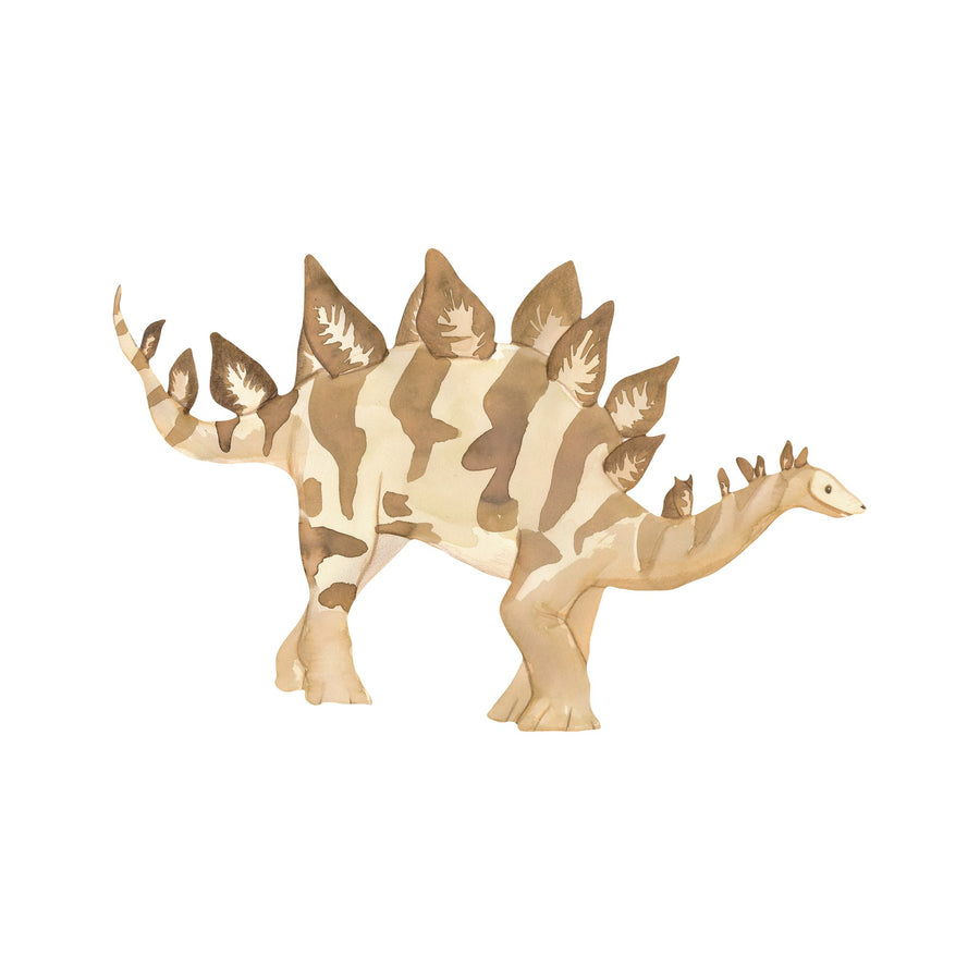 That's Mine Wallsticker Stegosaurus - Brown - 100% Textile foil Buy Bolig & udstyr||Børneværelset||Wallstickers||Alle here.