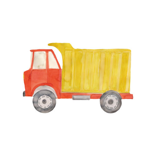 That's Mine Wallsticker Truck - Multi - 100% Textile foil Buy Bolig & udstyr||Børneværelset||Wallstickers||Alle here.