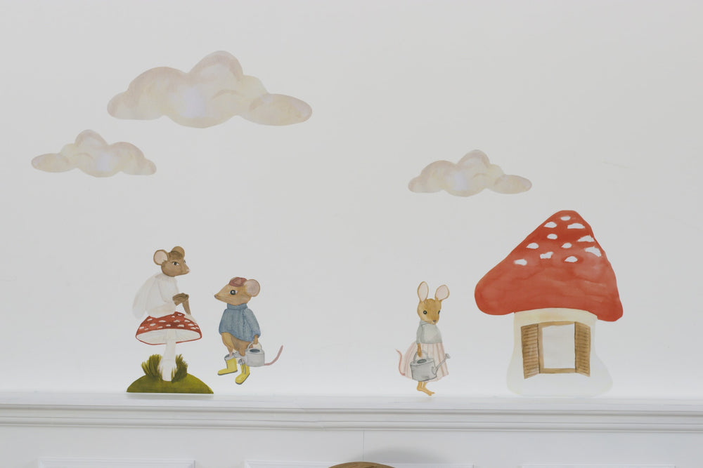That's Mine Wallsticker Fairy mouse - Multi - 100% Textile foil Buy Bolig & udstyr||Børneværelset||Wallstickers||Nyheder||Alle||Favoritter here.